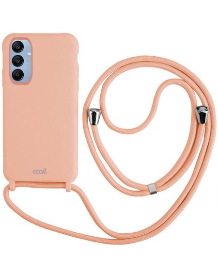 Carcasa COOL para Samsung A256 Galaxy A25 5G Cordón Liso Rosa