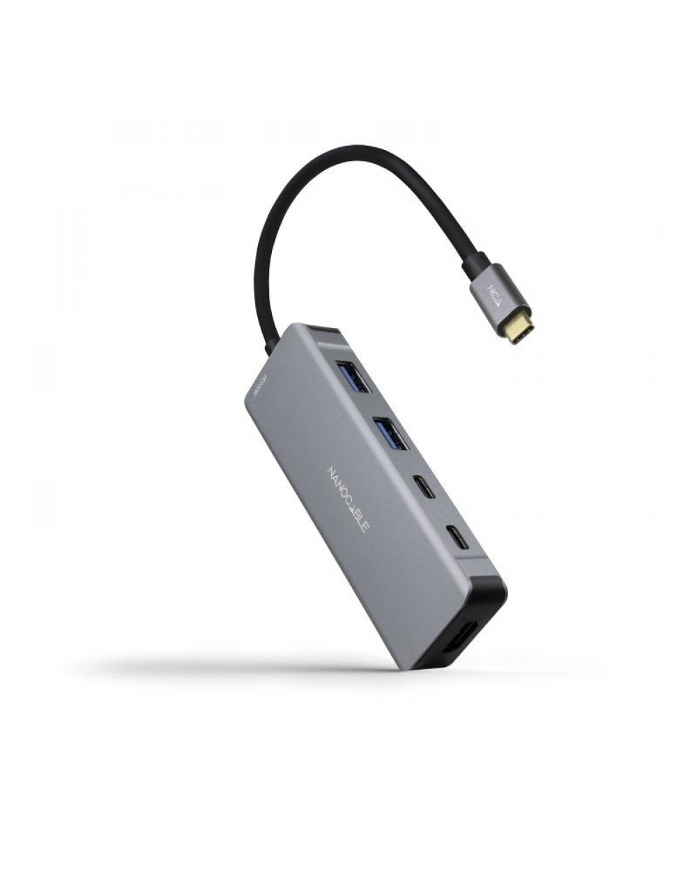 Docking Tipo-C Nanocable 10.16.1006/ 2xUSB/ 1xHDMI 4K/ 2xUSB Tipo-C/ 1xUSB Tipo-C PD