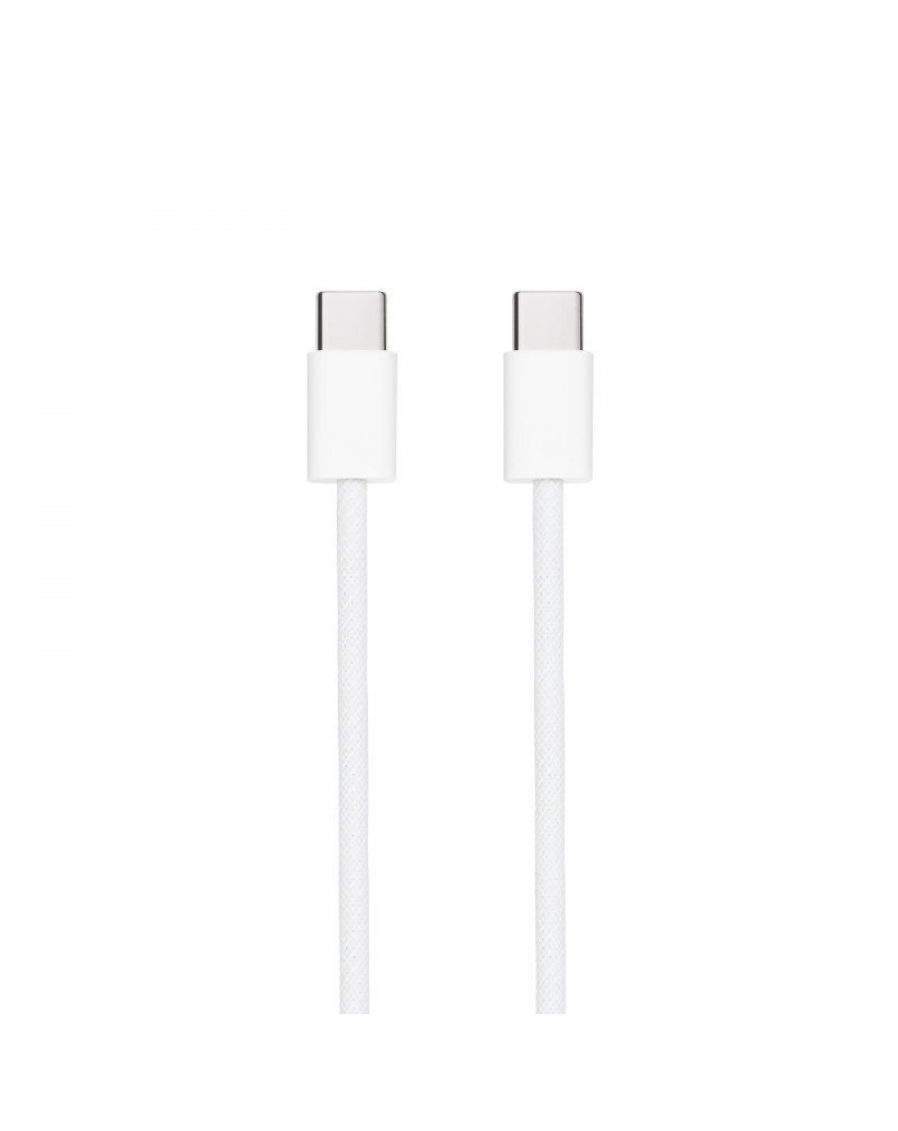 Cable USB 2.0 Tipo-C Nanocable 10.01.6002-CO/ USB Tipo-C Macho - USB Tipo-C Macho/ Hasta 60W/ 480Mbps/ 2m/ Blanco