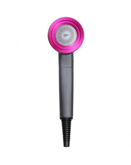 Secador GKL TOPAZ S2100/ 2200W/ Iónico/ Rosa y Gris