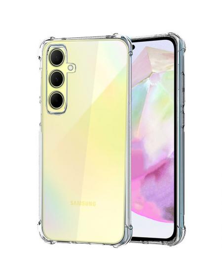 Carcasa COOL para Samsung A356 Galaxy A35 5G AntiShock Transparente