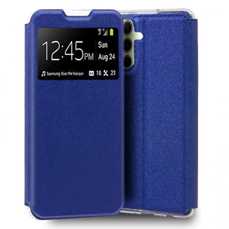 Funda COOL Flip Cover para Samsung A356 Galaxy A35 5G Liso Azul
