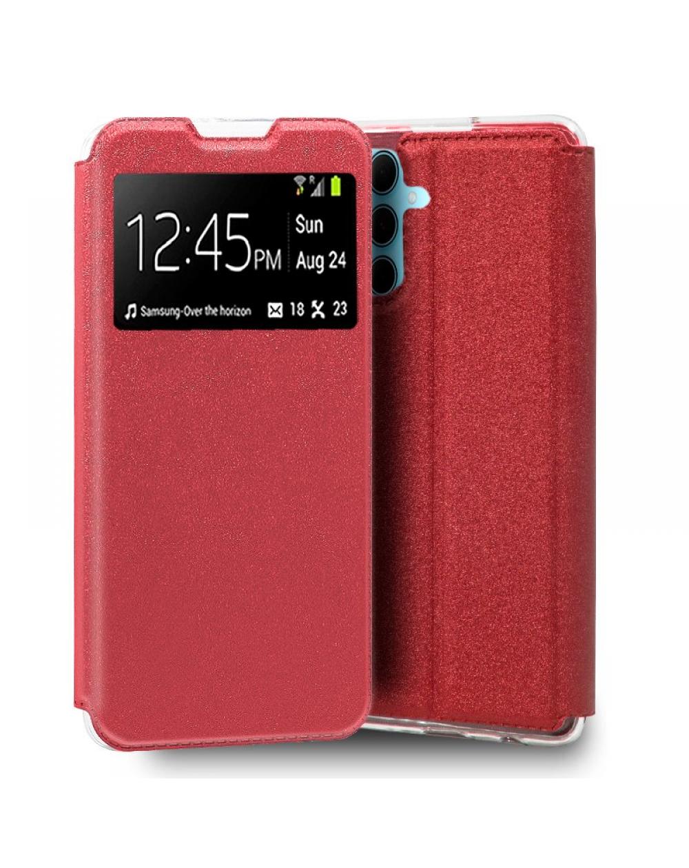 Funda COOL Flip Cover para Samsung A356 Galaxy A35 5G Liso Rojo