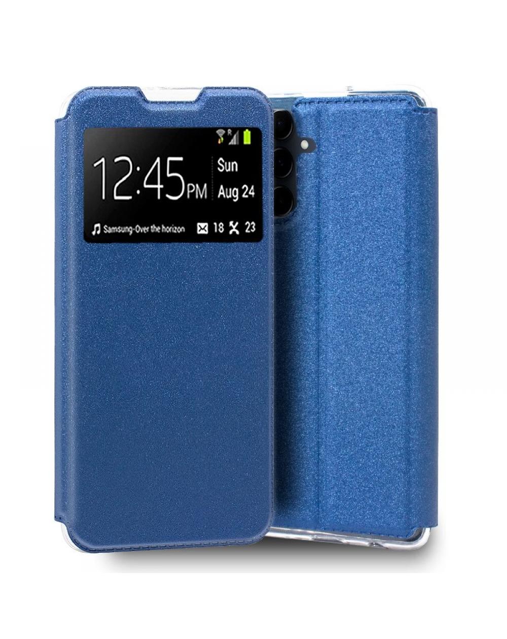 Funda COOL Flip Cover para Samsung A556 Galaxy A55 5G Liso Azul
