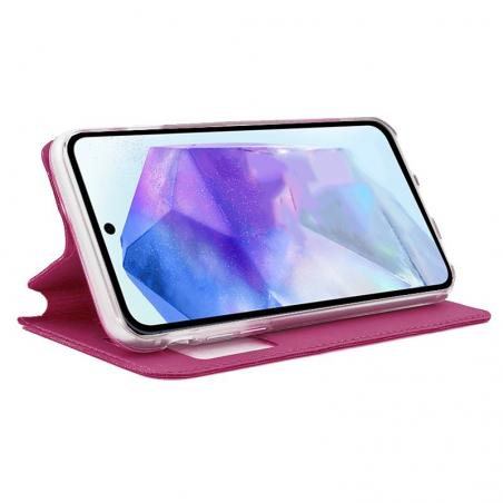Funda COOL Flip Cover para Samsung A556 Galaxy A55 5G Liso Rosa