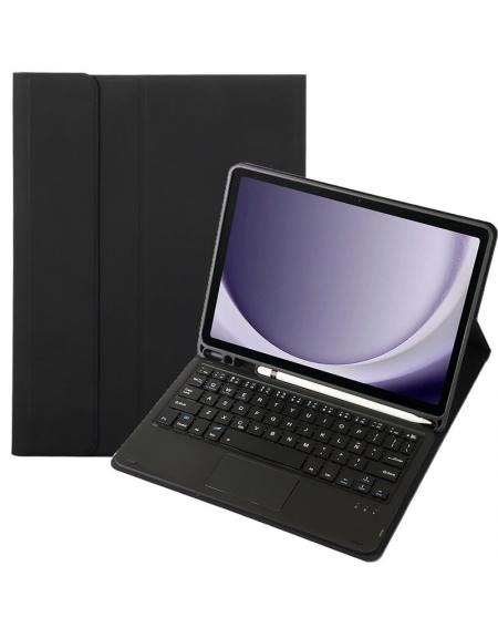 Funda COOL para Samsung Galaxy Tab A9 Plus X210 Teclado Bluetooth Polipiel Negro 11 pulg