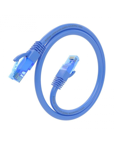 Cable de Red RJ45 AWG26 CCA UTP Aisens A135-0798 Cat.6/ 75cm/ Azul