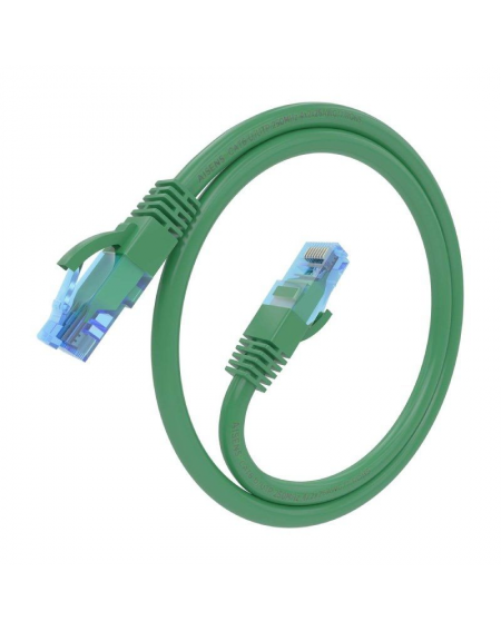 Cable de Red RJ45 AWG26 CCA UTP Aisens A135-0808 Cat.6/ 75cm/ Verde