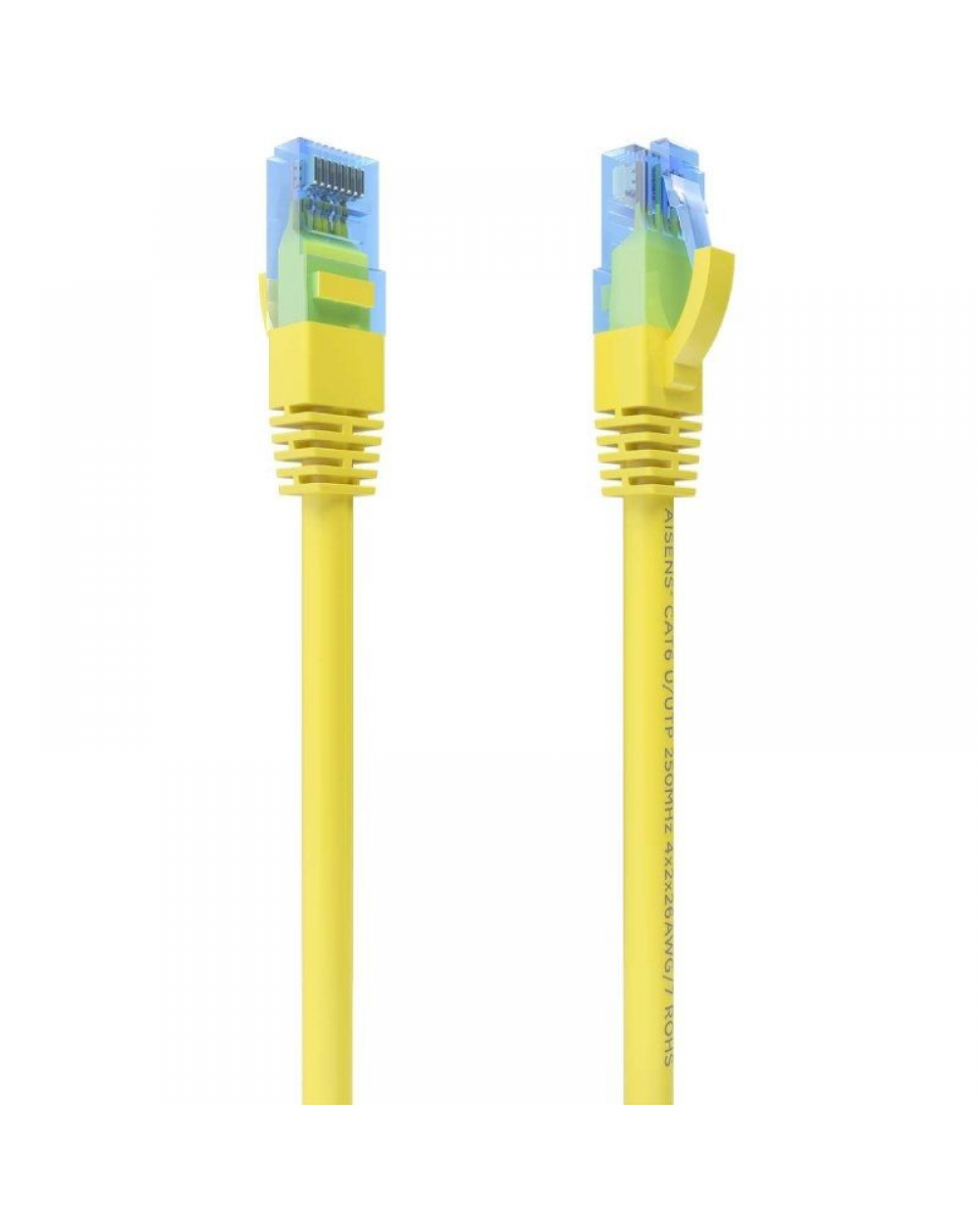 Cable de Red RJ45 AWG26 CCA UTP Aisens A135-0836 Cat.6/ 3m/ Amarillo