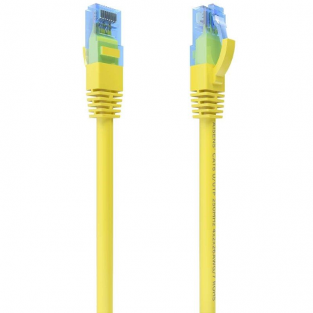 Cable de Red RJ45 AWG26 CCA UTP Aisens A135-0836 Cat.6/ 3m/ Amarillo