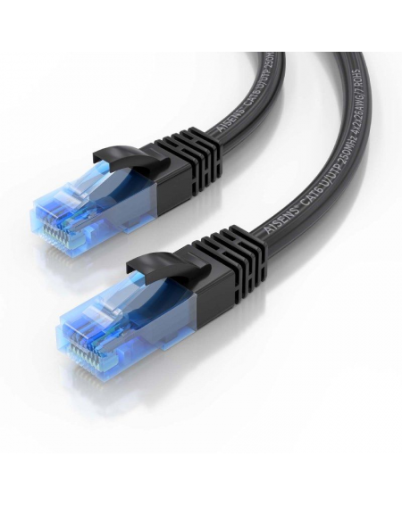 Cable de Red RJ45 AWG26 CCA UTP Aisens A135-0846 Cat.6/ 3m/ Negro