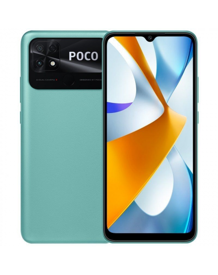 Smartphone Xiaomi POCO C40 4GB/ 64GB/ 6.71'/ Verde Coral