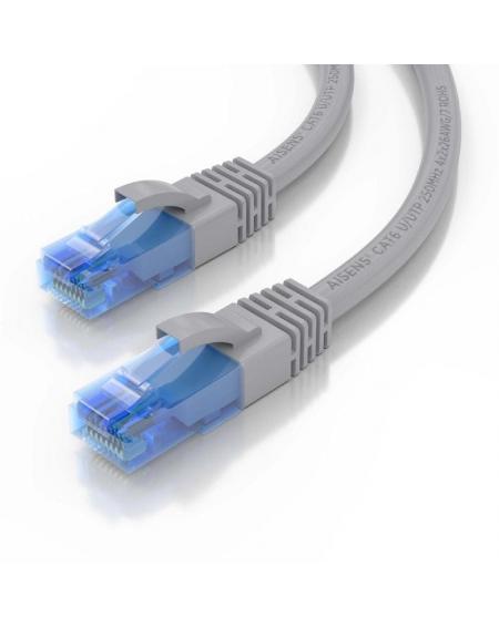 Cable de Red RJ45 AWG26 CCA UTP Aisens A135-0771 Cat.6/ 25cm/ Gris