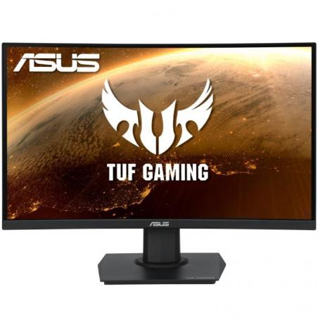 Monitor Gaming Curvo Asus TUF Gaming VG24VQE 23.6'/ Full HD/ 1ms/ 165Hz/ VA/ Negro