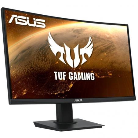 Monitor Gaming Curvo Asus TUF Gaming VG24VQE 23.6'/ Full HD/ 1ms/ 165Hz/ VA/ Negro