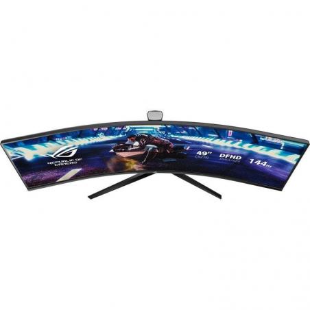 Monitor Gaming Ultrapanorámico Curvo Asus Rog Strix XG49VQ 49'/ Dual UHD/ Multimedia/ Negro