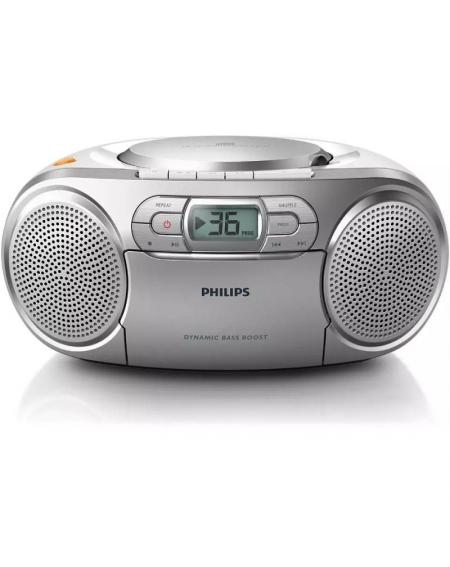 Radio CD Philips AZ127/12/ 2W/ Gris