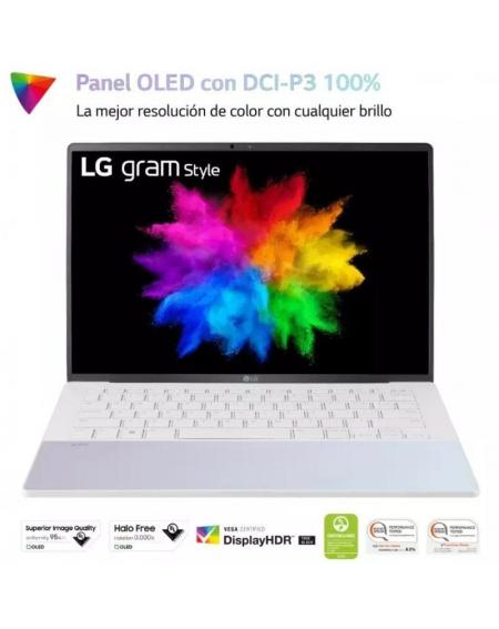 Portátil LG Gram Style 14Z90RS-G.AD74B Intel Core i7-1360P/ 32GB/ 512GB SSD/ 14'/ Win11