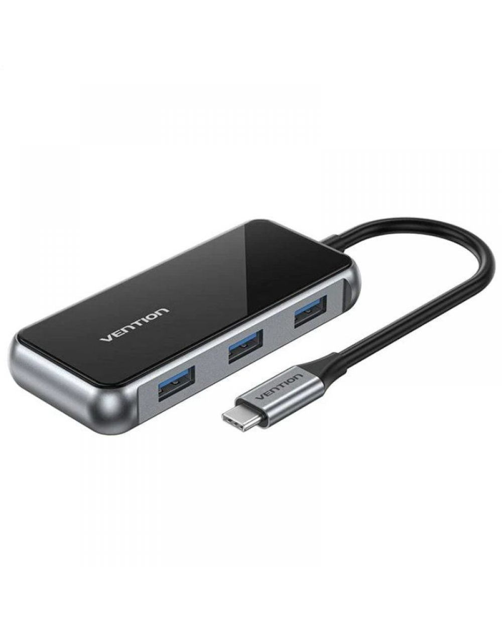 Docking USB Tipo-C Vention TFJHB/ 1xHDMI 4K/ 3xUSB/ 1xVGA/ 1xUSB Tipo-C PD/ Gris