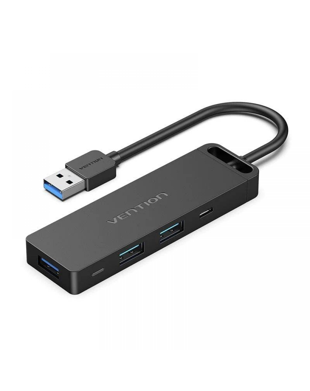 Docking USB 3.0 Vention CHVBB/ 3xUSB/ 1xMicroUSB PD/ 1xLector Tarjetas/ Negro