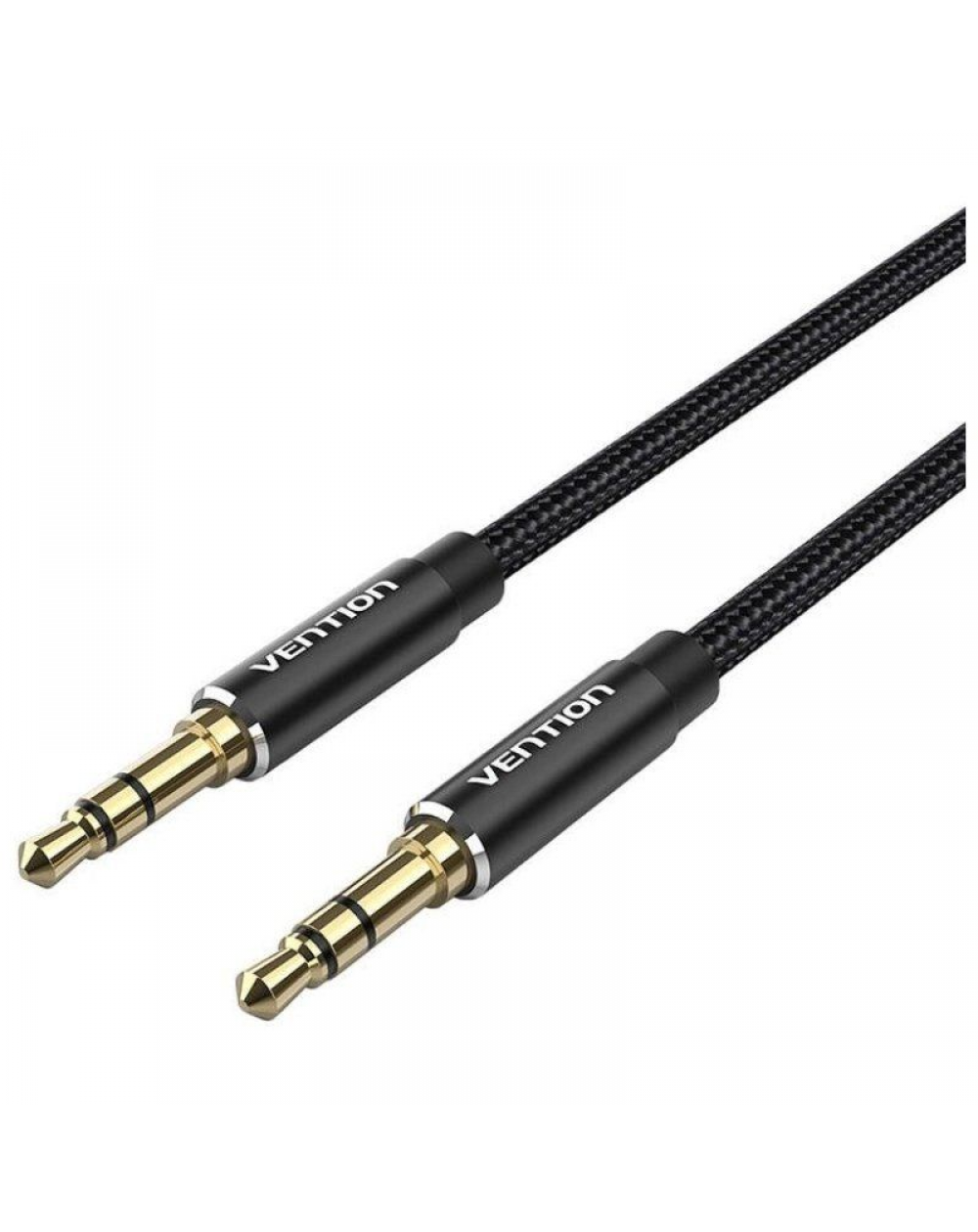 Cable Estéreo Vention BAWBD/ Jack 3.5 Macho - Jack 3.5 Macho/ 50cm/ Negro