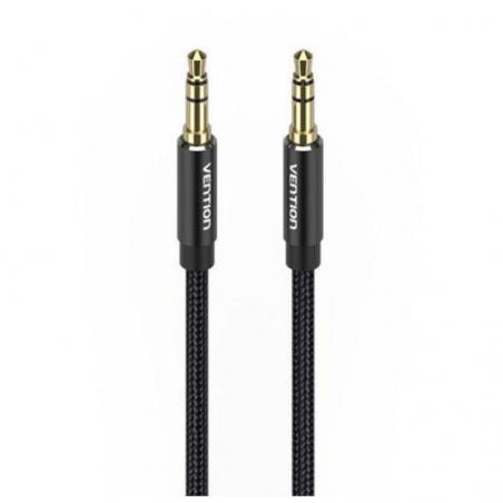 Cable Estéreo Vention BAWBH/ Jack 3.5 Macho - Jack 3.5 Macho/ 2m/ Negro