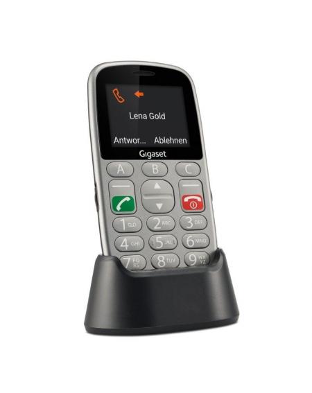 Teléfono Móvil Gigaset GL390 para Personas Mayores/ Gris - Imagen 2