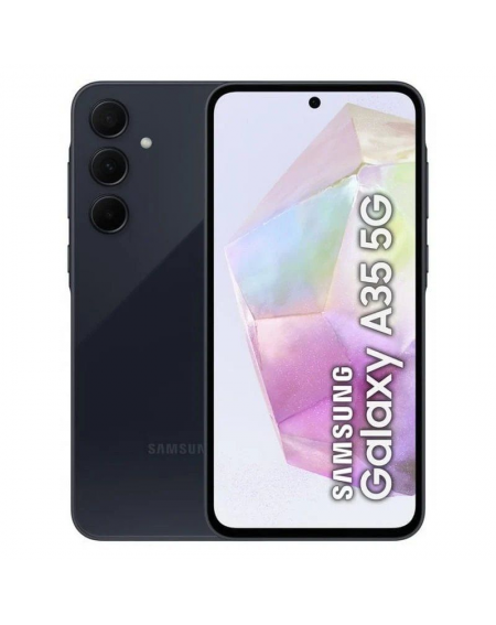 Smartphone Samsung Galaxy A35 6GB/ 128GB/ 6.6'/ 5G/ Negro Eclipse