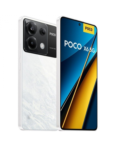 Smartphone Xiaomi POCO X6 8GB/ 256GB/ 6.67'/ 5G/ Blanco