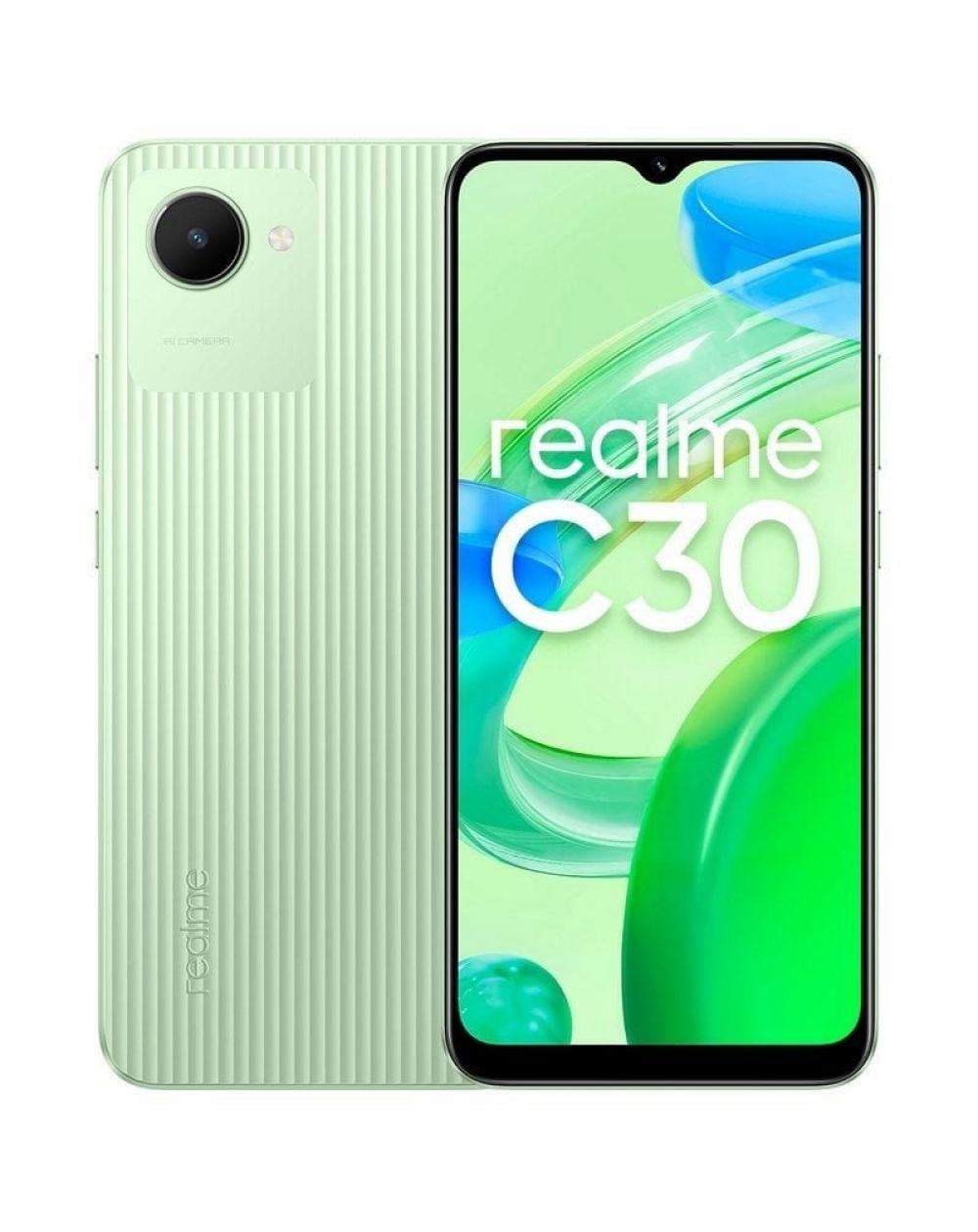 Smartphone Realme C30 3GB/ 32GB/ 6.5'/ Verde Bambú