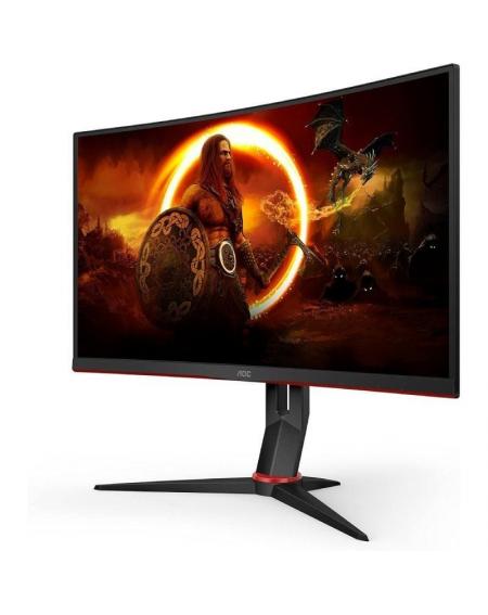 Monitor Gaming Curvo AOC C27G2ZU/BK 27'/ Full HD/ 0.5ms/ 240Hz/ VA/ Multimedia/ Negro