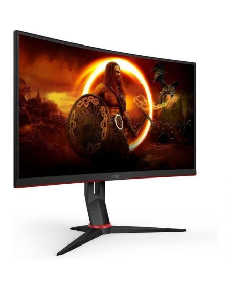 Monitor Gaming Curvo AOC C27G2ZU/BK 27'/ Full HD/ 0.5ms/ 240Hz/ VA/ Multimedia/ Negro