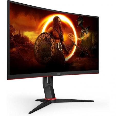 Monitor Gaming Curvo AOC C27G2ZU/BK 27'/ Full HD/ 0.5ms/ 240Hz/ VA/ Multimedia/ Negro