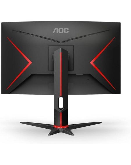 Monitor Gaming Curvo AOC C27G2ZU/BK 27'/ Full HD/ 0.5ms/ 240Hz/ VA/ Multimedia/ Negro