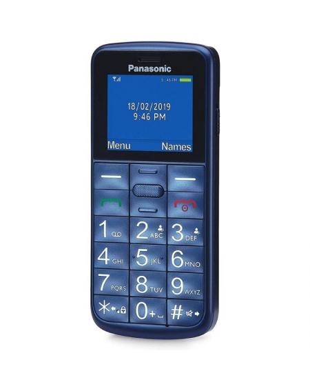 Teléfono Móvil Panasonic KX-TU110EXC para Personas Mayores/ Azul - Imagen 2