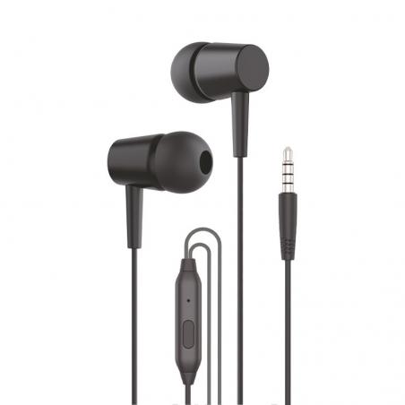 Auriculares 3,5 mm COOL Bear Stereo Con Micro Negro