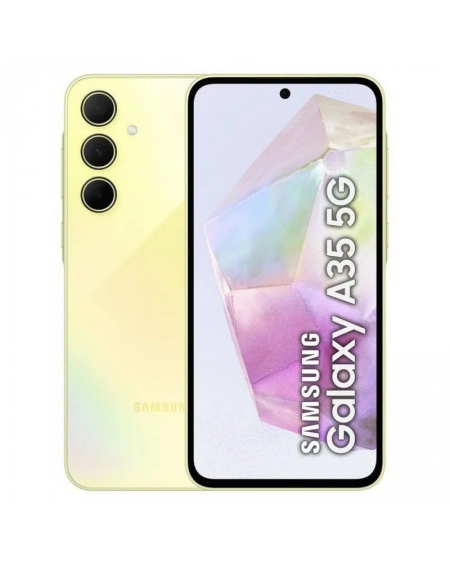 Smartphone Samsung Galaxy A35 8GB/ 256GB/ 6.6'/ 5G/ Amarillo