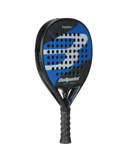 Pala de Pádel Bullpadel Hack 03 CTR 2023/ Azul y Negro