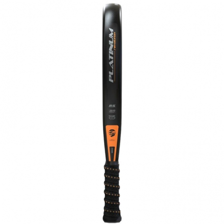 Pala de Pádel Siux Platinum Revolution 24K/ Negra y Naranja