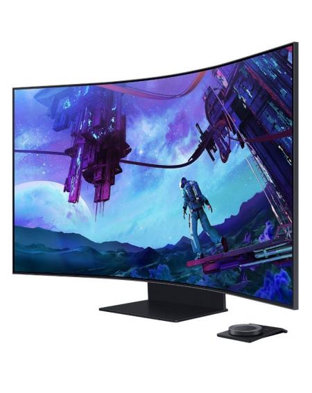 Monitor Gaming Curvo Samsung Odyssey Ark S55CG970NU 55'/ 4K/ 1ms/ 165Hz/ VA/ Smart TV/ Multimedia/ Negro