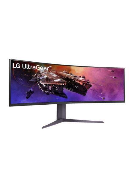 Monitor Gaming Ultrapanorámico Curvo LG UltraGear 45GR75DC-B 44.5'/ Dual QHD/ 1ms/ 200Hz/ VA/ Negro