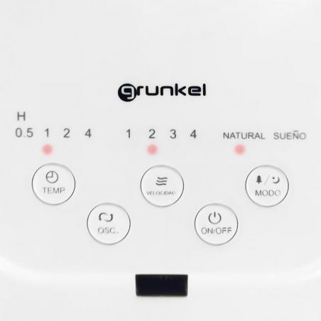 Ventilador de Pie Grunkel FAN-14SILENCE/ 24W/ 5 Aspas 35cm/ 4 Velocidades