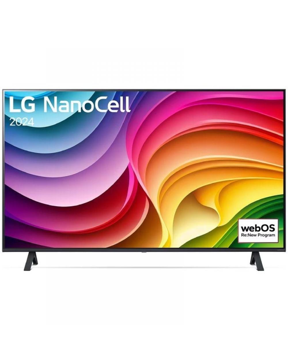 Televisor LG NanoCell 43NANO82T6B 43'/ Ultra HD 4K/ Smart TV/ WiFi