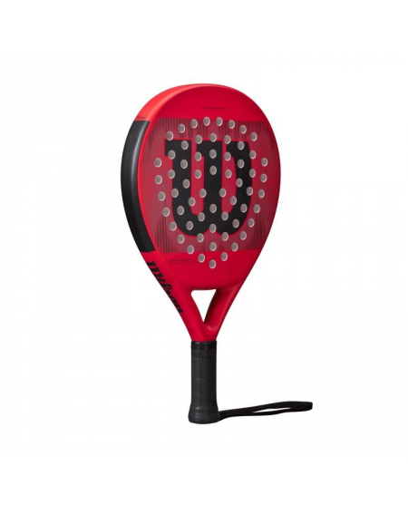 Pala de Pádel Wilson Pro Staff Team RDBK/ Negra y Roja