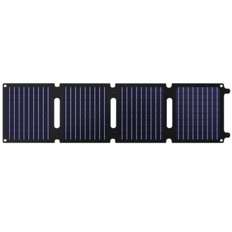 Panel Solar Portátil Trust Zuny/ 1xUSB Tipo-C/ 1xUSB/ 40W