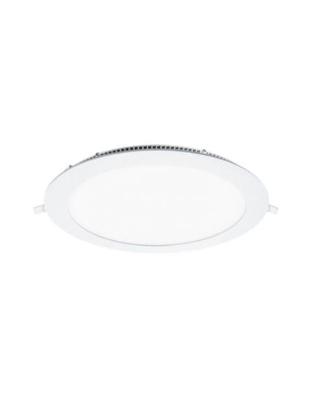 Downlight Iglux LS-102107-FB V2/ Circular/ Ø120 x 19mm/ Potencia 7W/ 570 Lúmenes/ 6000ºK/ Blanco