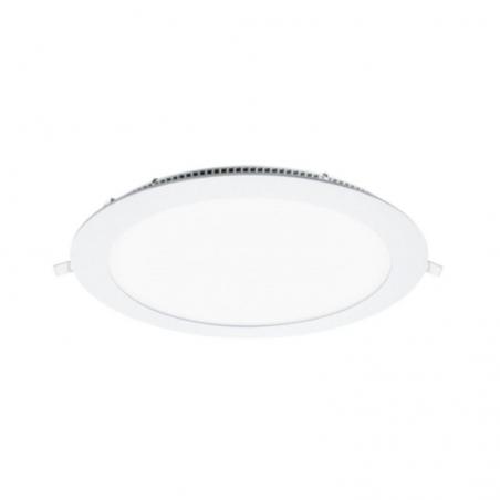 Downlight Iglux LS-102107-FB V2/ Circular/ Ø120 x 19mm/ Potencia 7W/ 570 Lúmenes/ 6000ºK/ Blanco