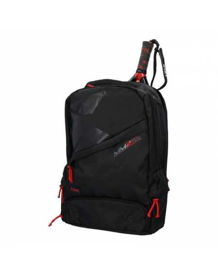 Mochila NoxSport MM2 Pro/ Negra y Roja