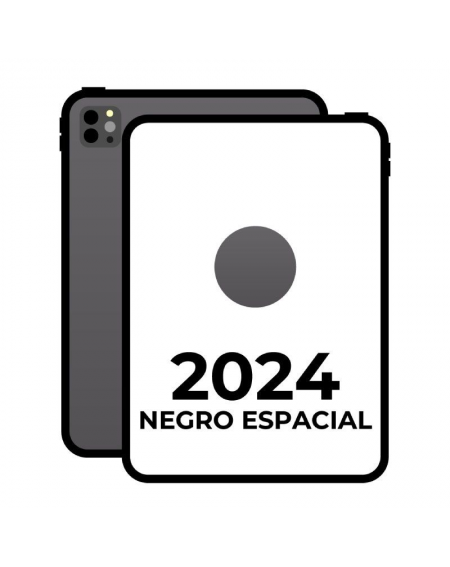 Apple iPad Pro 11' 2024 5th Wifi/ M4/ 512Gb/ Negro Espacial