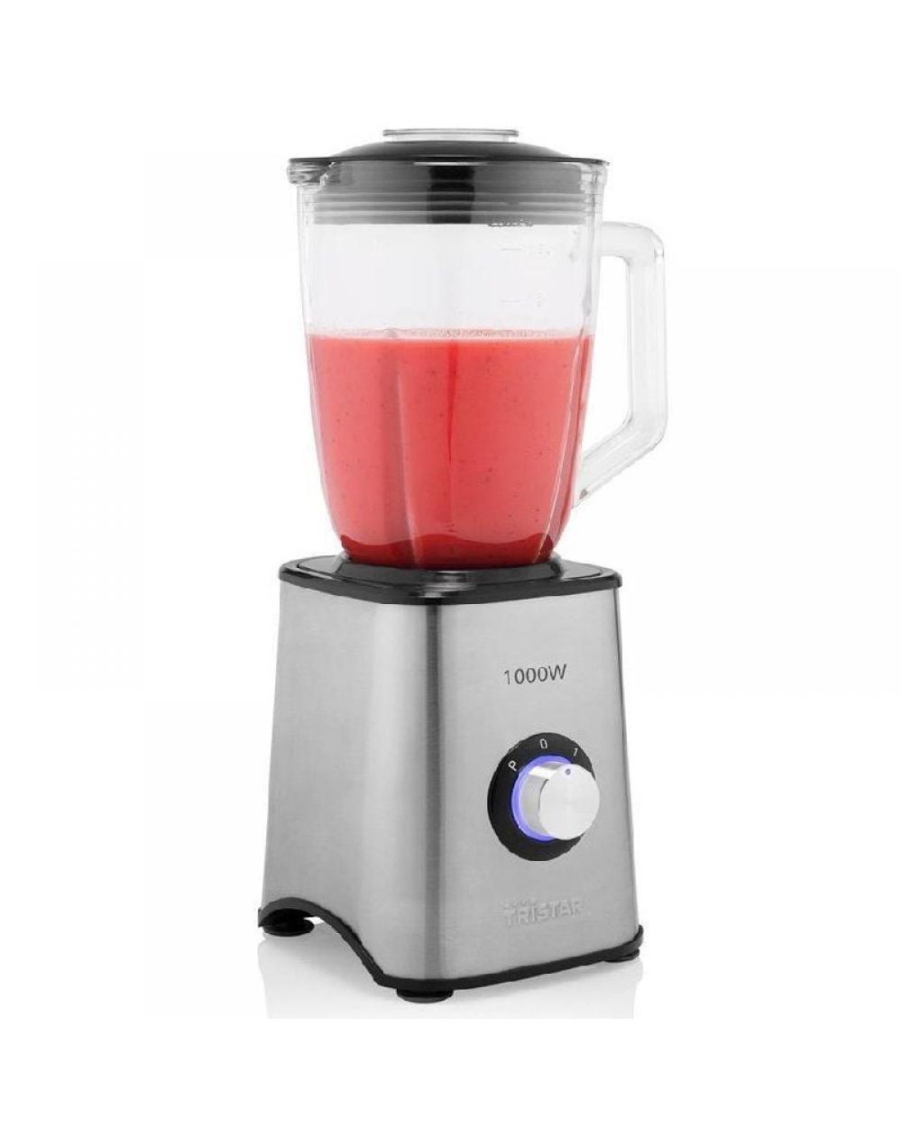 Batidora de vaso Tristar BL-4471/ 1000W/ 2 Velocidades/ Capacidad 1.5L